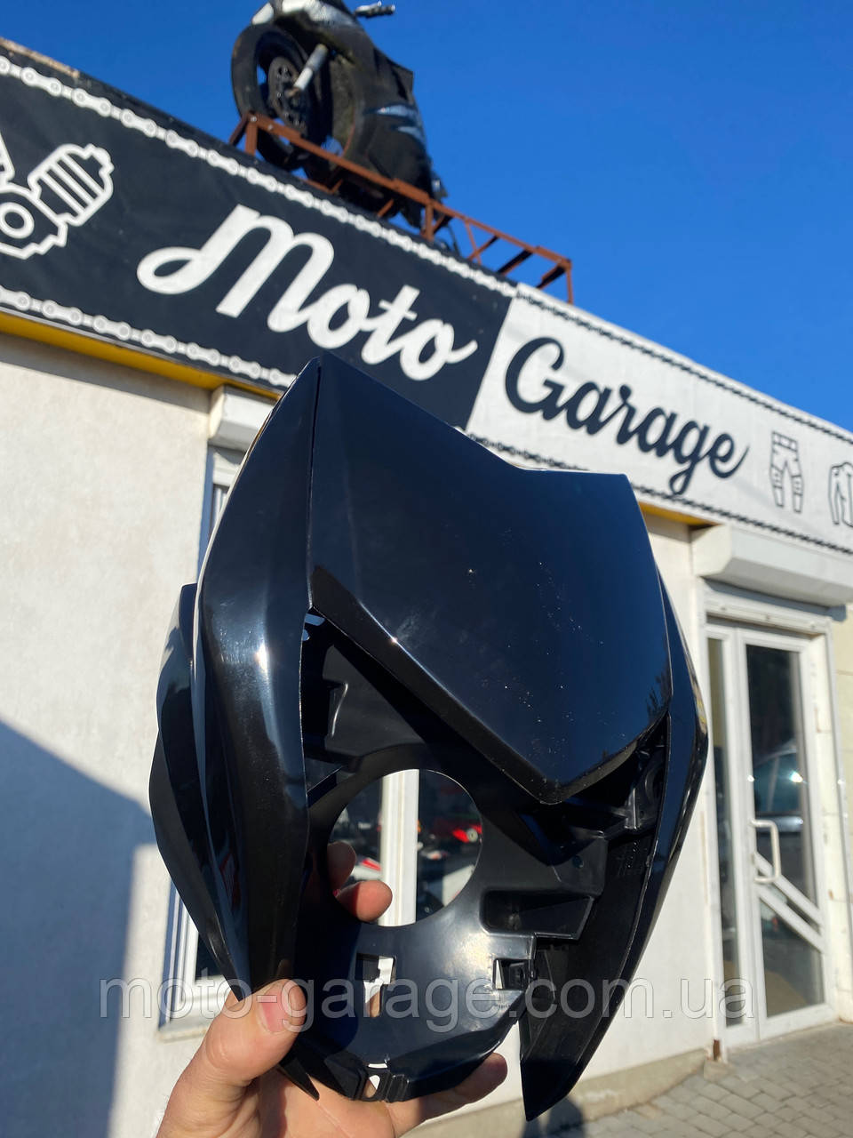 Обтікач фари Geon X-Road 250, Shineray XY200GY-6С, Viper, Forte, Чорний, фото 1