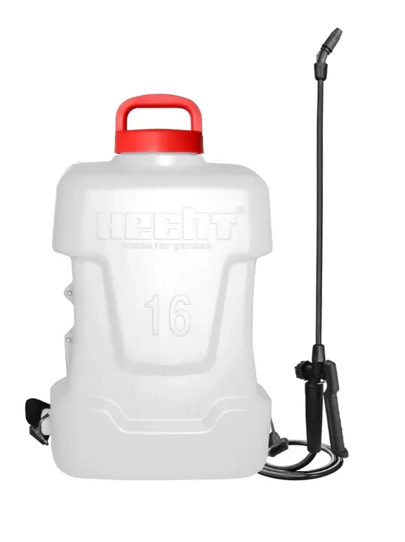Оприскувач HECHT416ACCU акумуляторний Li-ion 12В/2,5 Агод, резервуар 16л, шланг 150 см, фото 1