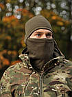 Тактична Балаклава Олива Мікрофлісова, фото 2