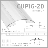 Коньковий полікарбонатний профіль 8-10 мм прозорий, фото 3