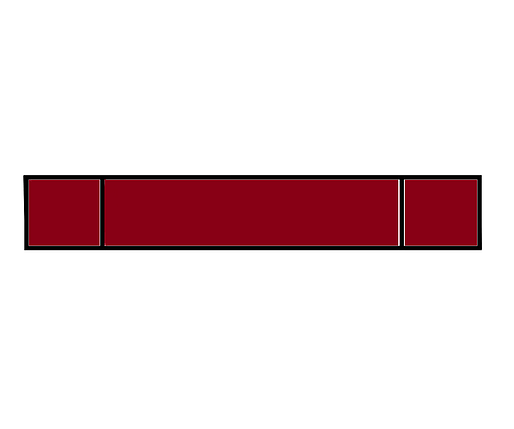 Футляр под браслет для украшений бордовый бархатный длинна 24 см высота 2,5 см ширина 3 см внутри бордовый, фото 2