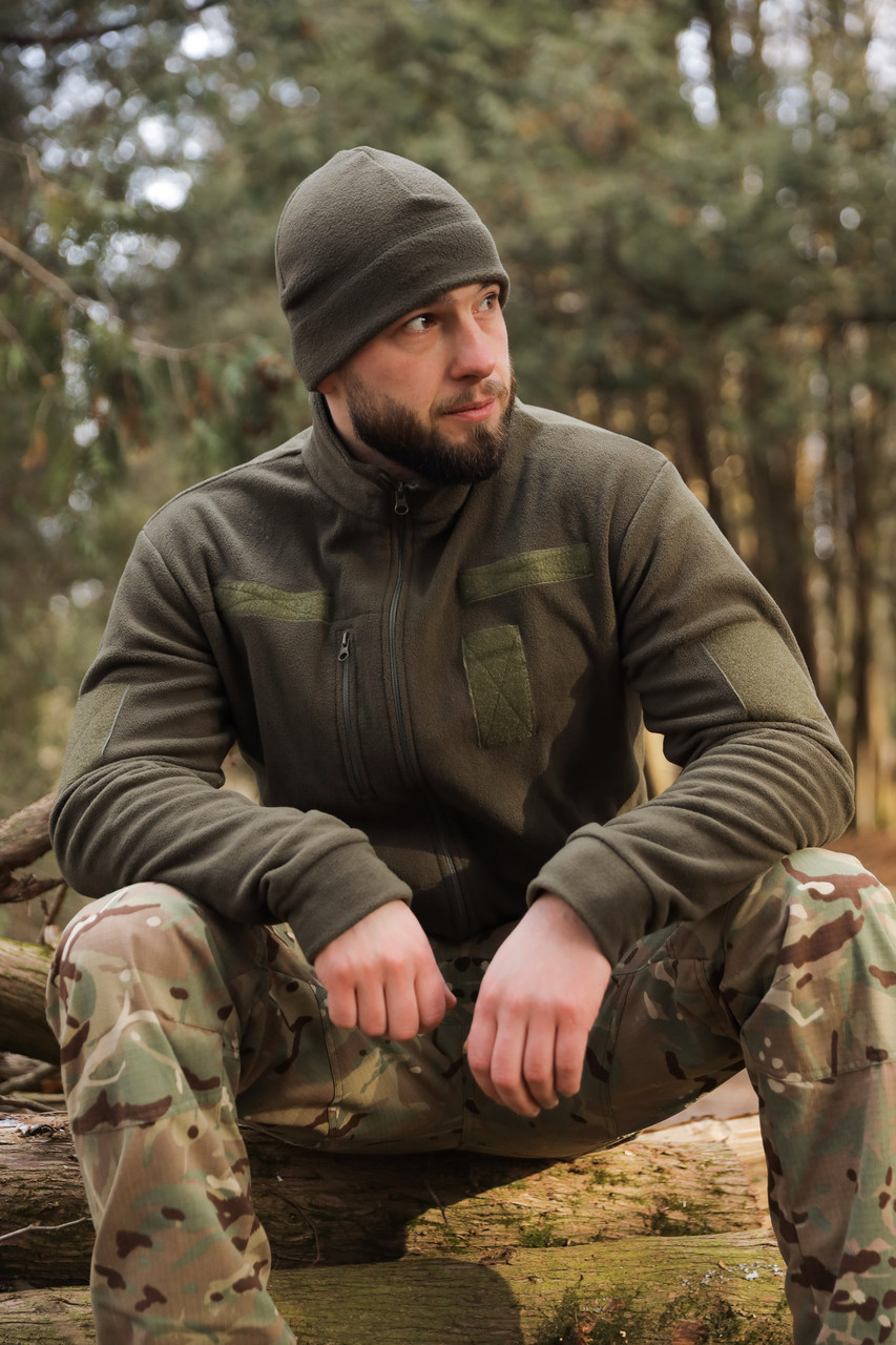 Кофта Флісова Undolini Хакі, фото 1