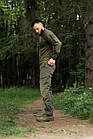 Тактичний костюм убокс та штани в кольорі олива, фото 5