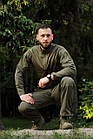 Тактичний костюм убокс та штани в кольорі олива, фото 9