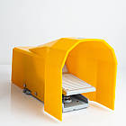 Пневмопедаль 4F210-08LC (ножний пневморозподільник) з фіксацією та кришкою