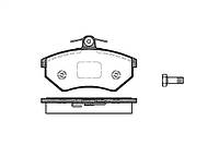 Колодки передние тормозные Audi A4 AVANT B5/Volkswagen GOLF III, WOKING (P034340)