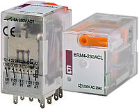 Электромеханическое реле ERM4-230AC 4p