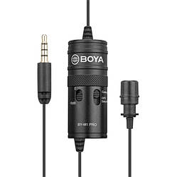 Петличний мікрофон Boya BY-M1 Pro для телефону та камер