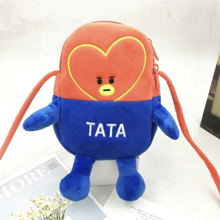 Сумка Іграшка ТАТА BT21 М'який Плюш TATA ARMY персонаж BTS (00776), фото 1