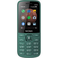 Мобильный телефон Nomi i2403 Dark Green мрія(М.Я)