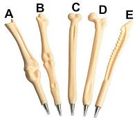 Шариковая ручка человеческая кость 1 шт