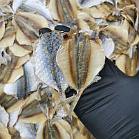 Жовтий Полосатик Преміум (ставрида солоно - сушена), закуска до пива (рибні снеки), фото 2