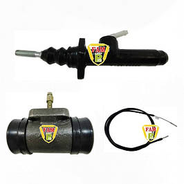 Троси, гальмівні циліндри