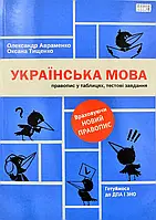 Украинский язык. Правопись в таблицах, тестовые задания (Книголав)