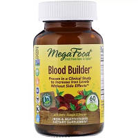 Витаминно-минеральный комплекс MegaFood Строитель крови, Blood Builder, 60 таблеток (MGF-10171) мрія(М.Я)