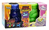 В'язка маса 2в1 Mega challenge Slime (20 challenges) 2 баночки (FLS-03-01U), фото 2