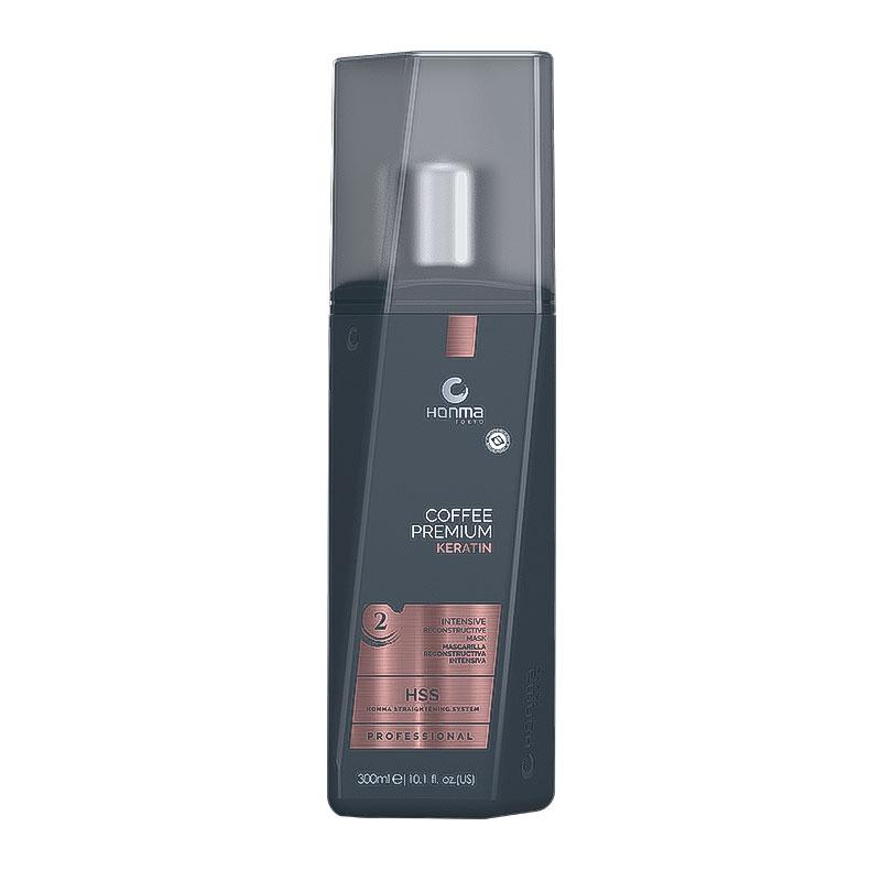 Кератин для волосся Honma Tokyo Coffee Premium Keratin Intensive Reconstructor Mask (Крок 2) 300 мл (заводська)