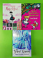 Mary Poppins. Alice's Adventures in Wonderland. The Snow Queen (комплект із 3 книг) Льюїс Керролл