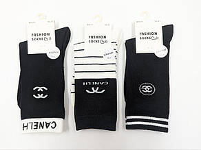 Жіночі демісезонні шкарпетки Fashion Socks БРЕНД, бавовна. Розмір 36-41, 10 пар/уп. асорті кольорів