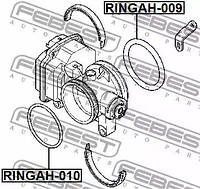 Прокладка дроссельной заслонки Kangoo 1.6 i 01-/Trafic/Vivaro 2.0 i 01-, FEBEST (RINGAH010)