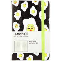 Блокнот Axent Partner BBH, 125х195, 96л, кл, Eggs (8210-01-A) мрія(М.Я)