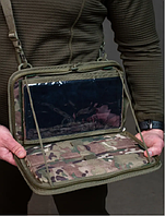 Чехол для планшета тактический NEXT MAX-SV 10 дюймов усилен с дополнительной панелью. Multicam