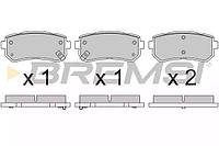 Колодки задние тормозные Sonata VI/VII/ix 35/Optima/Sportage 09- (Mando), Bremsi (BP3614)