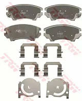 Колодки тормозные дисковые OPEL/SAAB Astra/Insignia/Zafira/9-5 F 17 08, TRW (GDB1783)