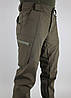 Штани штормові ULTIMATUM soft shell Олива, фото 4