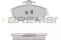 Колодки передние тормозные Caddy II 9.96/Passat B4/Audi 80, Bremsi (BP2532)