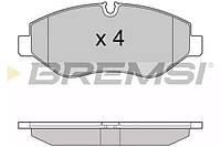Колодки передние тормозные Sprinter/Crafter 06-, Bremsi (BP3292)