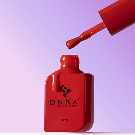 Рідкий акригель DNKa Liquid Acrygel №0030 Red Velvet, 12 мл класичний червоний, фото 2