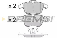 Колодки передние тормозные Mondeo 07-/Volvo S60/V60 10-/V70 02-/XC 70 08-, Bremsi (BP3297)