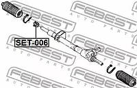 Ремкомплект рулевого механизма (стоп. кольца, уплотн.) Scenic II, FEBEST (SET006)