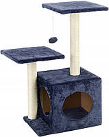 Драпак, будиночок для кота JH-9041 (сірий)