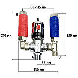 Змішувач-термостат водонагрівача, бойлера  15 MIXER Boiler Series  1/2" KVANT, фото 6