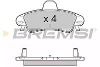 Колодки задние тормозные Ford Mondeo 93-00 (bendix) (115,7x53,7x14,7), Bremsi (BP3188)