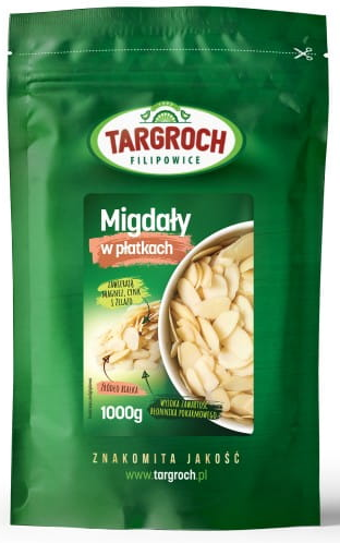 Мигдальні пластівці 1кг Targroch