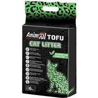 AnimAll Tofu соевый наполнитель с ароматом зеленого чая 2,6кг/6л