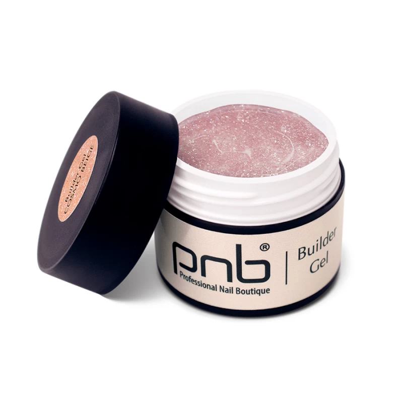 PNB UV/LED Builder Gel Cosmo Beige світловідбивні гелі для моделювання 15 мл