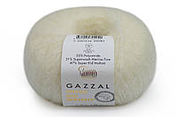 Gazzal Super Kid Mohair, Молочный №64414