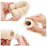 М'яка насадка на ручку дверей від ударів Бежева, фото 4