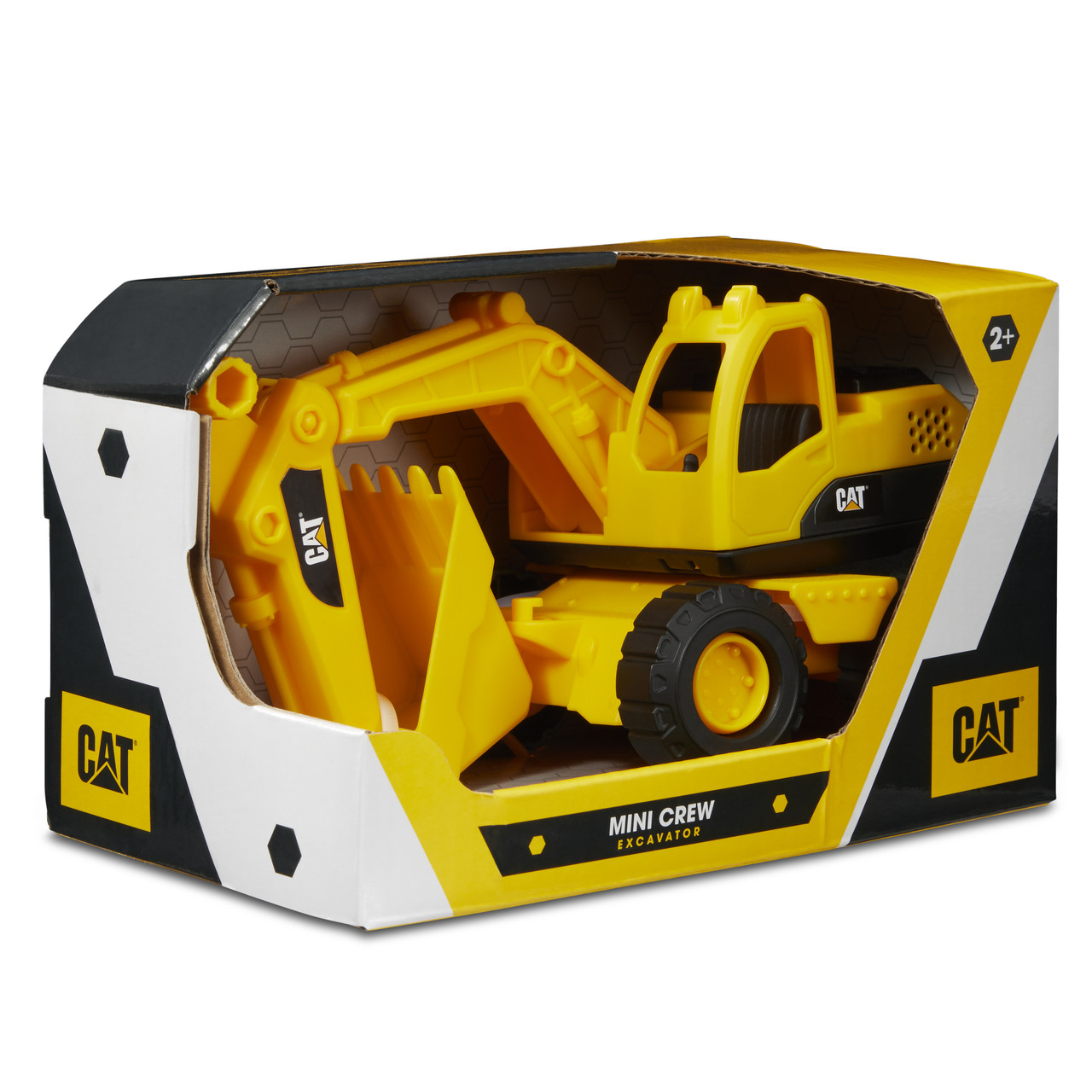 Уценка. Игрушка экскаватор (17 см) министроительная техника CAT mini Crew excavator Funrise 82015F - фото 9 - id-p2092386596