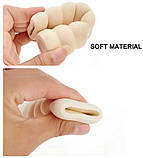 М'яка насадка на ручку дверей від ударів Бежева, фото 5