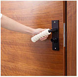 М'яка насадка на ручку дверей від ударів Бежева, фото 3