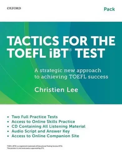 Tactics for the TOEFL iBT Test Pack with Audio CDs, Access to Online Skills Practice and key