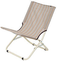 Шезлонг “Міні” d22 мм (Текстилен, Бежева смуга)