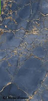 Плитка 600х1200 - керамогранит Denia Gold Blue High Glossy 60x120