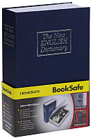 Книга, книжка сейф на ключе, металл, английский словарь 265х200х65мм h