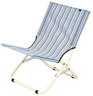 Шезлонг “Міні” d22 мм (Текстилен, Блакитна смуга)